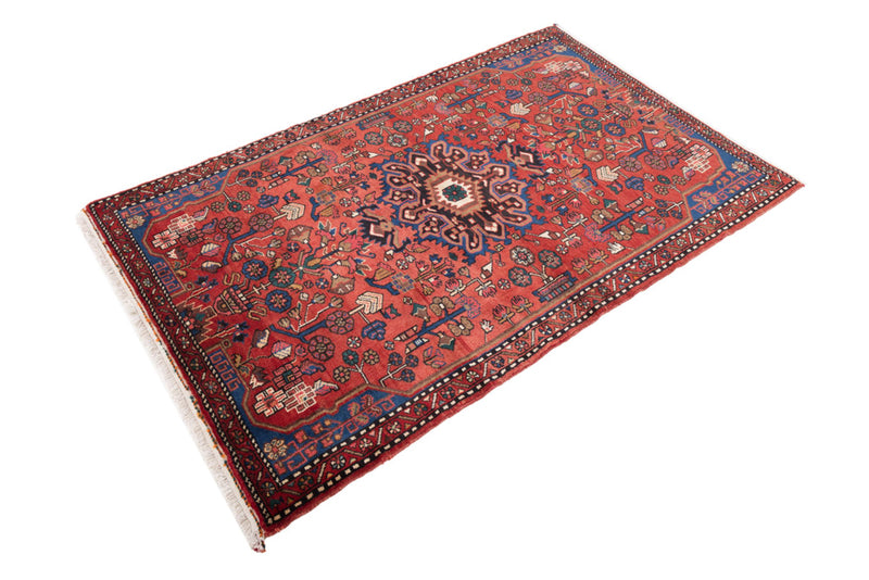 Perserteppich - Nomadic - 180 x 115 cm - rot