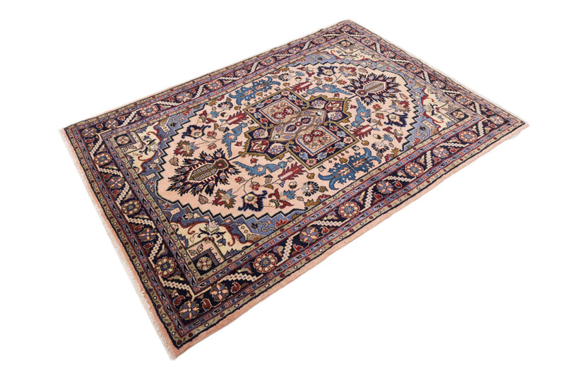 Perserteppich - Nomadic - 195 x 135 cm - hellrot