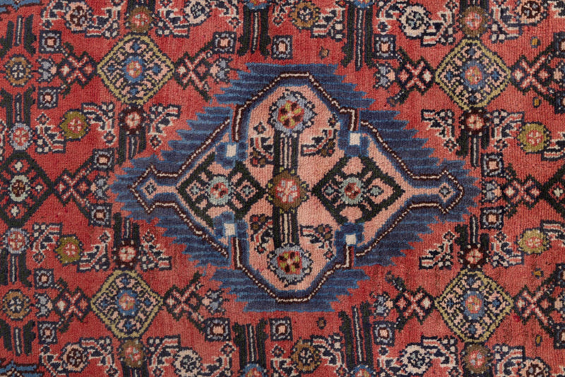 Perserteppich - Nomadic - 118 x 78 cm - dunkelrot