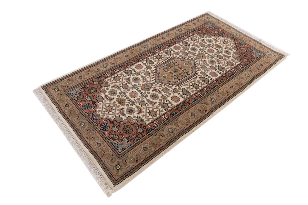 Indo Bidjar Dywan 138x73cm - Dywan orientalny