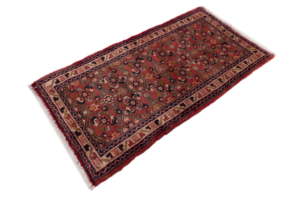 Perserteppich - Nomadic - 135 x 72 cm - rot