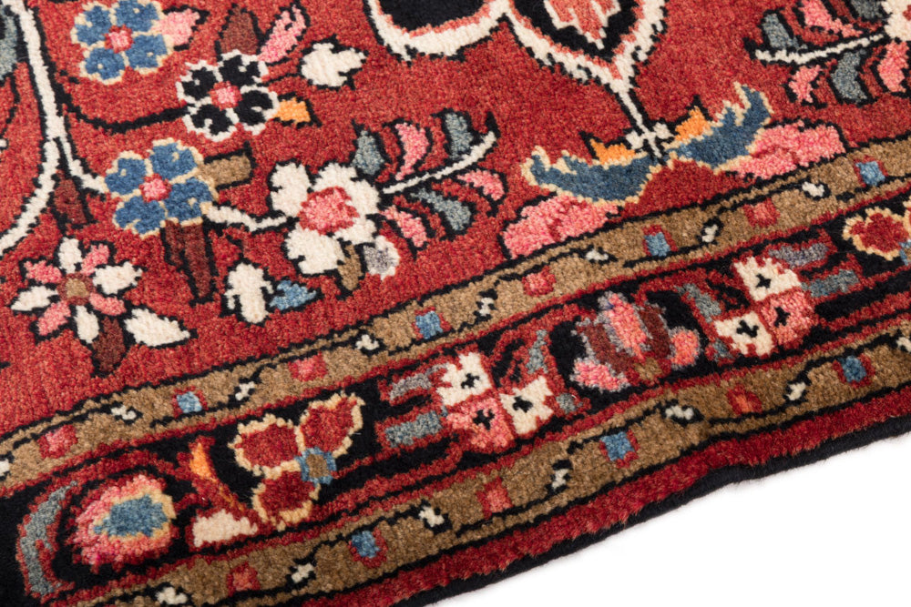 Perserteppich - Nomadic - 135 x 85 cm - rot