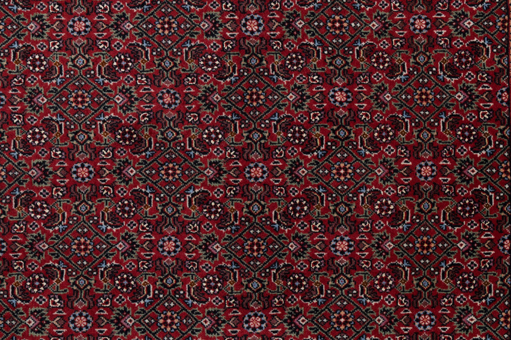 Perserteppich - Bidjar - Royal - 107 x 100 cm - dunkelrot