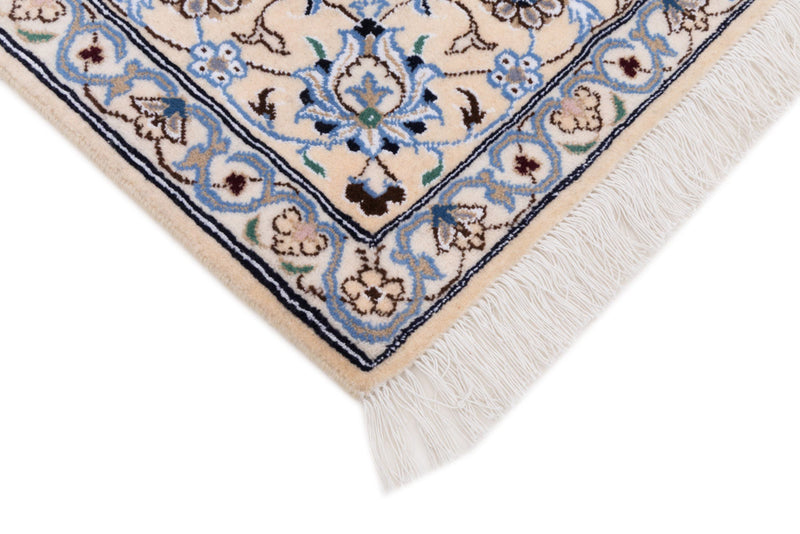 Perserteppich - Nain - 249 x 157 cm - hellblau