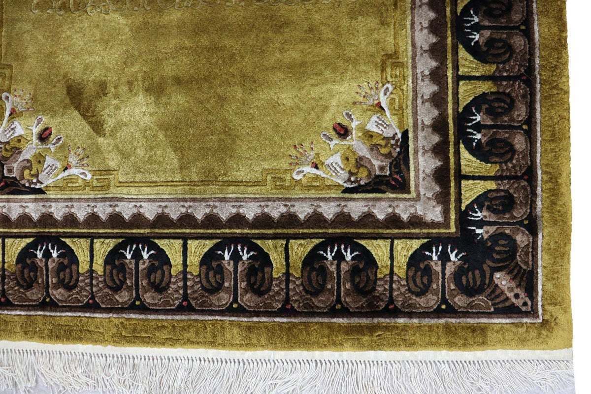 Dywan z Chin - 190 x 90 cm - zielona