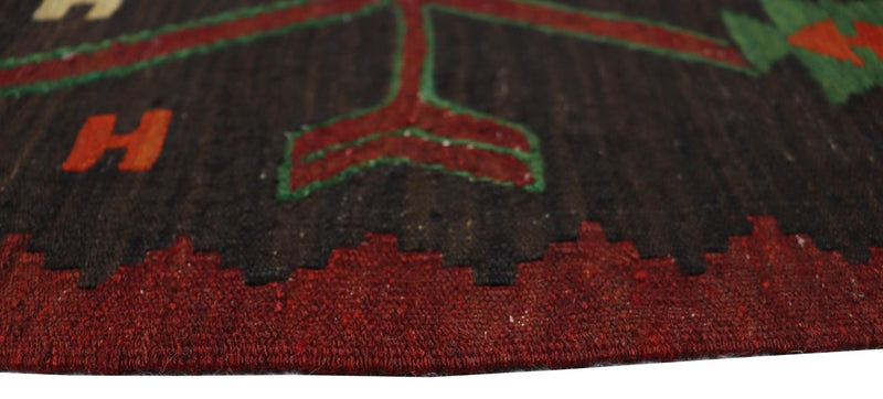 Dywan Kelim - Orientalny - 284 x 165 cm - czerwony