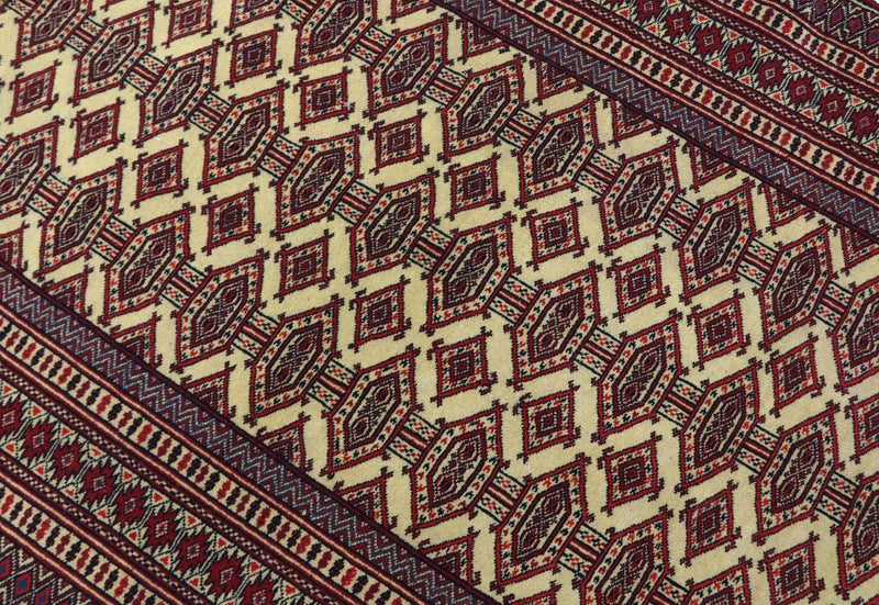 Dywan afgański - 164 x 121 cm - bordowa czerwień