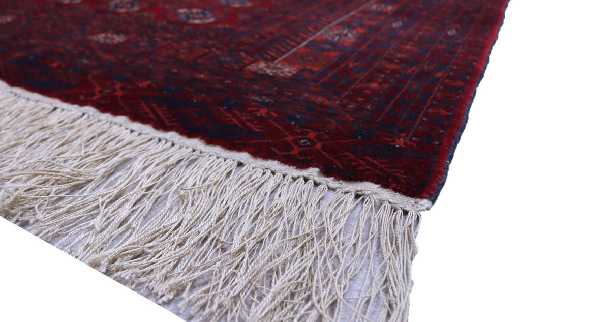 Dywan afgański - 169 x 113 cm - ciemna czerwień