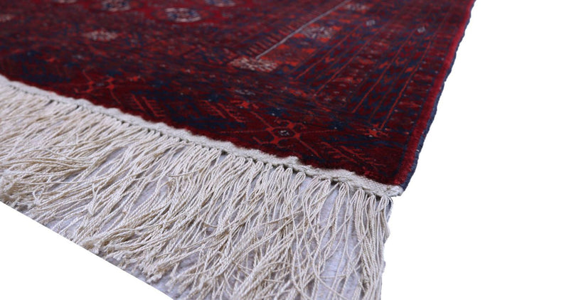 Dywan afgański - 169 x 113 cm - ciemna czerwień