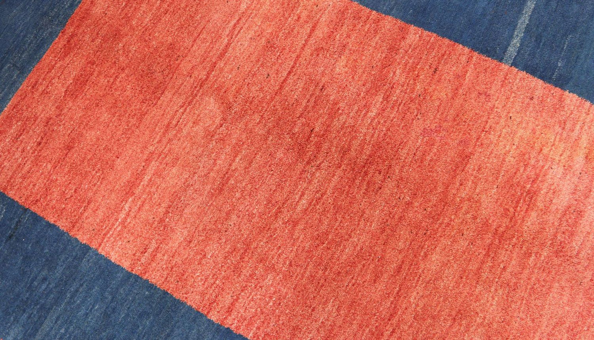 Dywan Gabbeh - perski - 217 x 152 cm - rdza