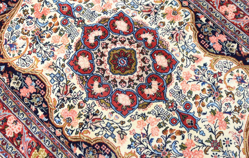 Dywan perski - Bijar - 160 x 107 cm - beżowy