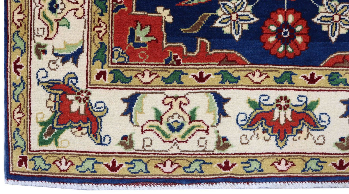 Dywan Zieglera - 152 x 102 cm - ciemnoniebieski