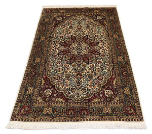 Jedwabny dywan - Kashmir Silk - 170 x 109 cm - czerwony