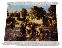 Dywan perski - Tabriz - 72 x 50 cm - wielokolorowy
