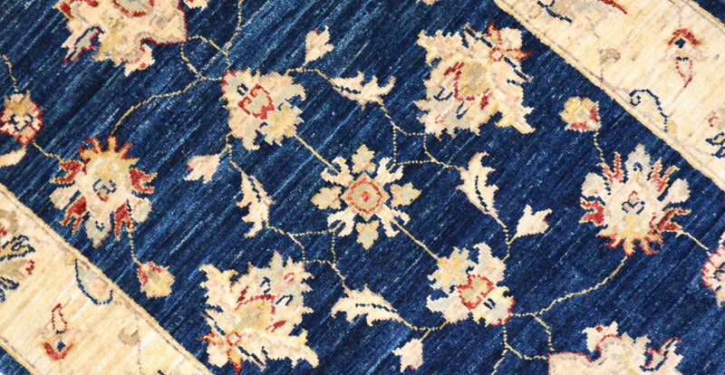 Dywan Zieglera - 120 x 78 cm - ciemnoniebieski