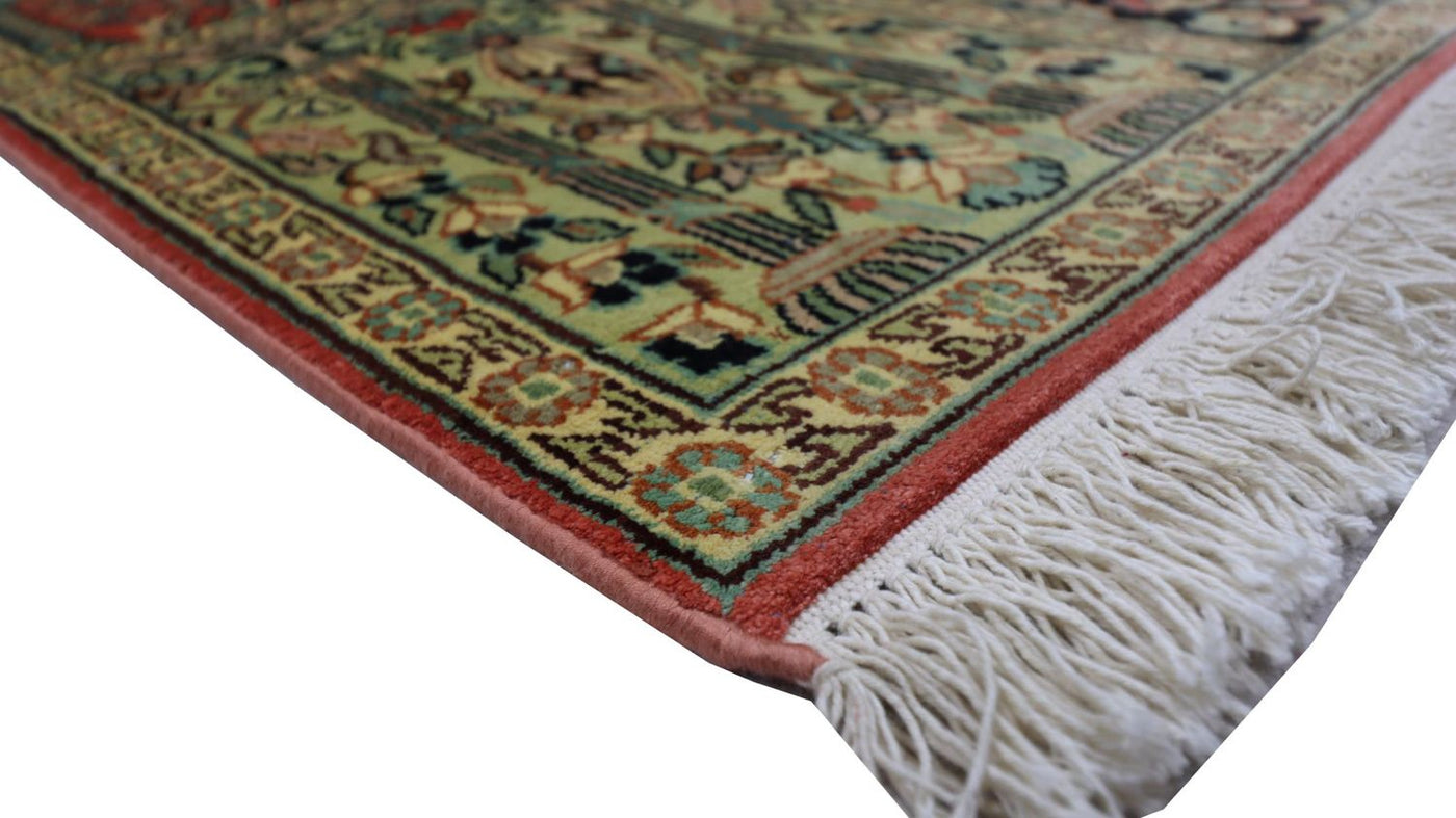 Jedwab kaszmirski Dywan 88x63cm - Dywan orientalny