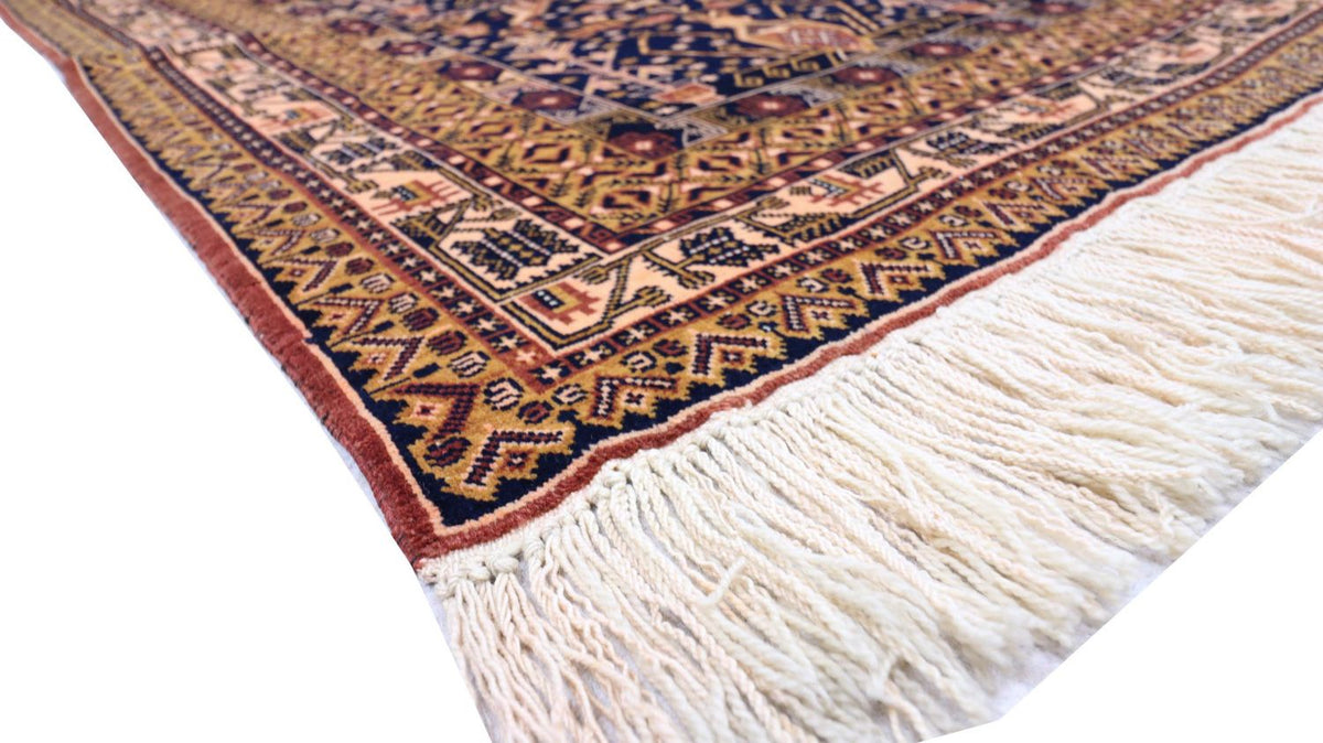 Dywan afgański - 140 x 102 cm - czarny