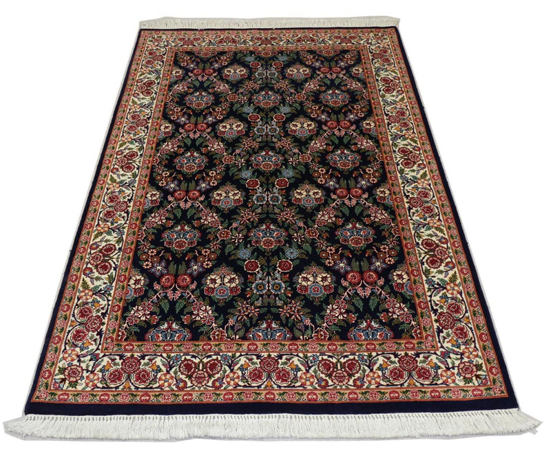 Dywan orientalny - 215 x 123 cm - czarny