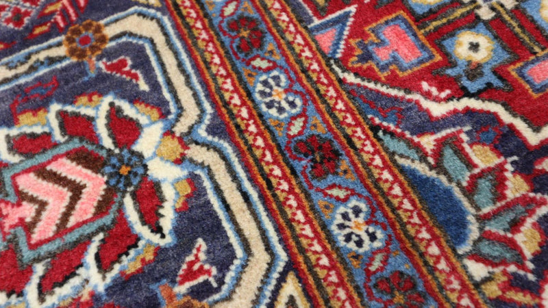 Dywan perski - Keshan - 220 x 140 cm - ciemna czerwień