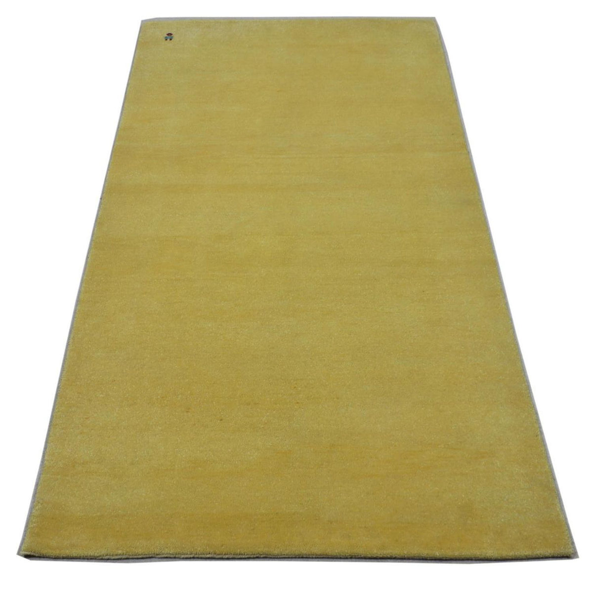 Dywan Gabbeh - Loribaft Perski - 190 x 102 cm - oliwkowa zieleń