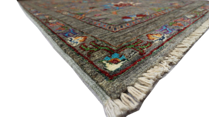 Biegacz Dywan Zieglera - 315 x 82 cm - oliwkowa zieleń