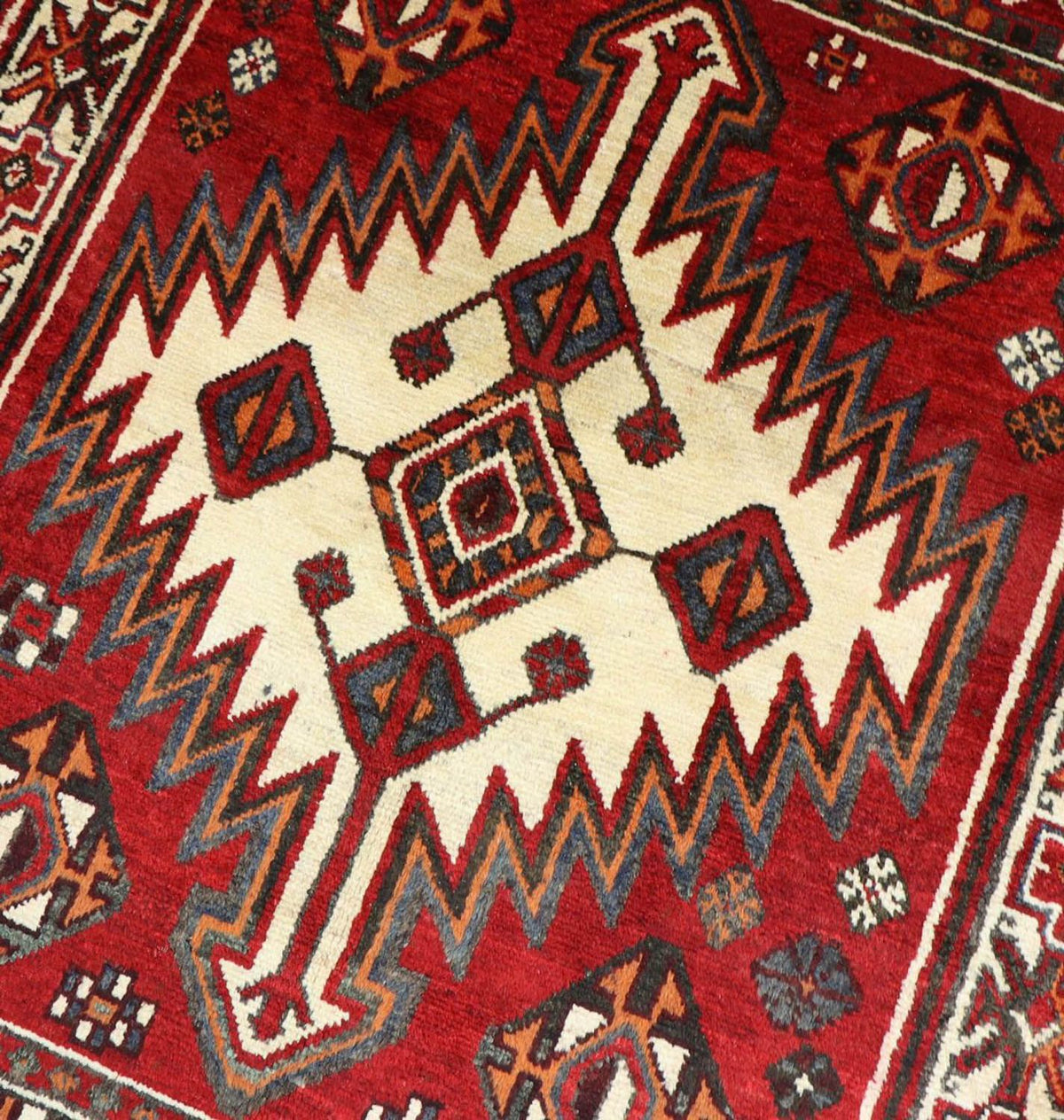 Biegacz Perski dywan - Nomadyczny - 245 x 135 cm - czerwony