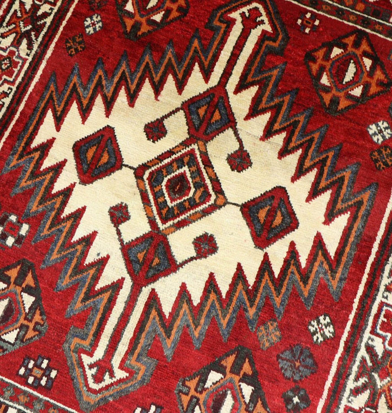 Biegacz Perski dywan - Nomadyczny - 245 x 135 cm - czerwony