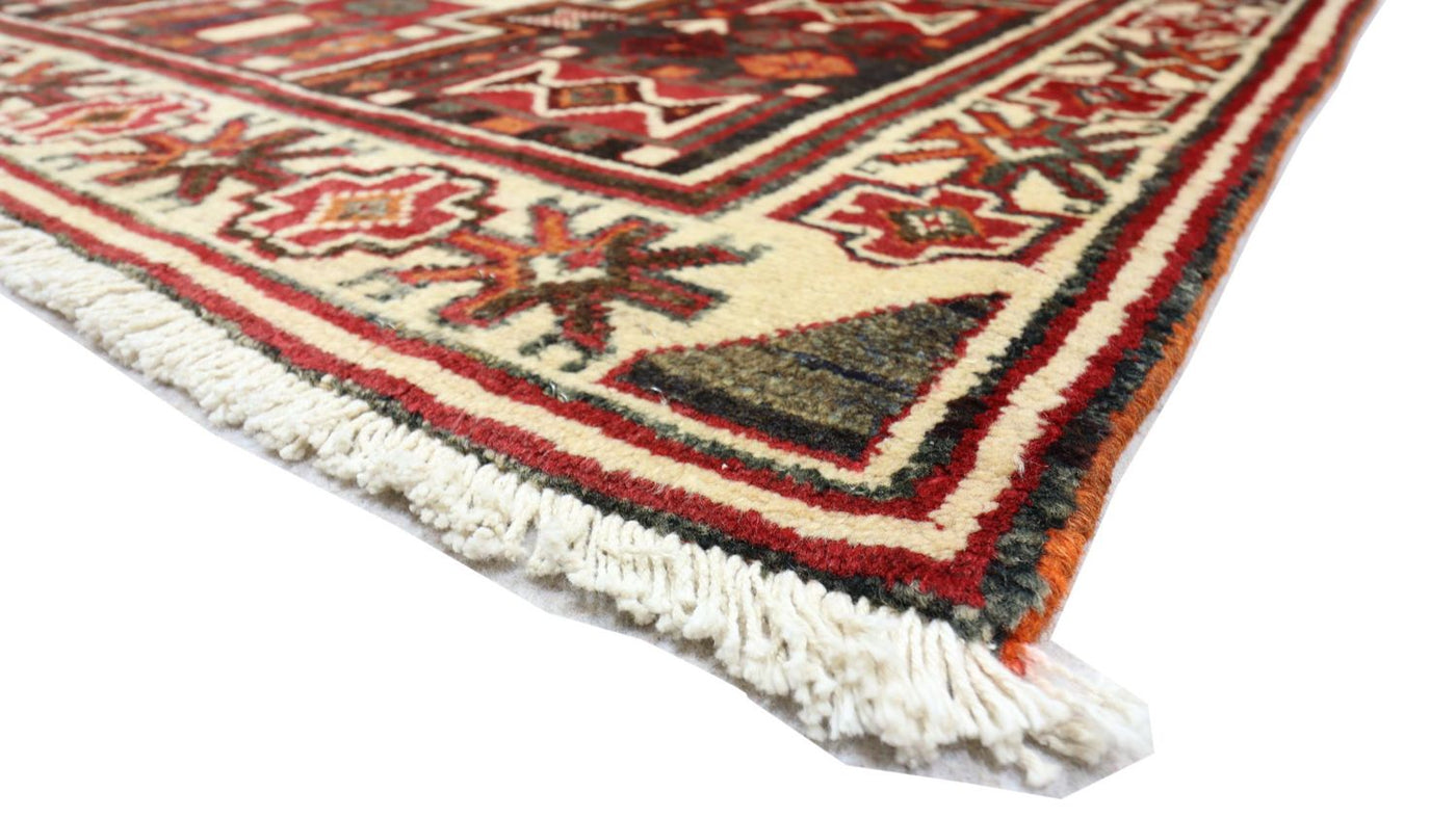 Afshar Sirjan Dywan 245x135cm - Dywan perski