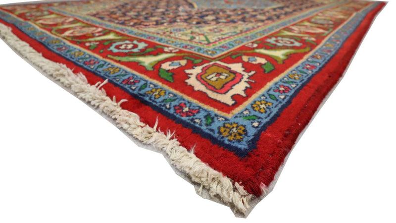 Perski dywan - Nomadyczny - 203 x 137 cm - ciemnoniebieski