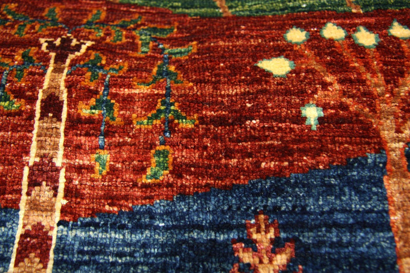 Dywan Zieglera okrągły  - 172 x 170 cm - wielokolorowy