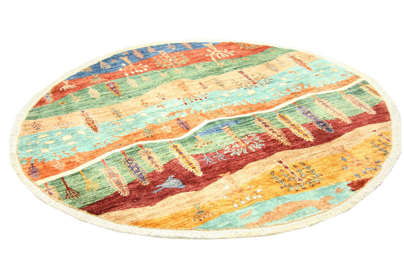 Dywan Zieglera okrągły  - 172 x 170 cm - wielokolorowy