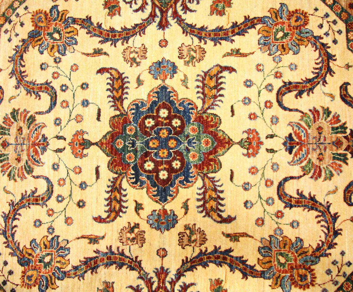 Dywan Zieglera okrągły  - 245 x 241 cm - beżowy