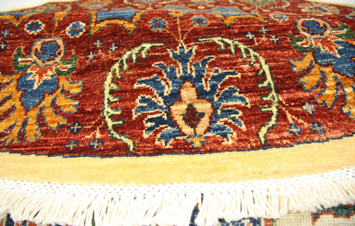 Dywan Zieglera okrągły  - 245 x 241 cm - beżowy