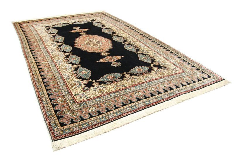 Jedwabny dywan - Hereke Silk - Premium - 270 x 180 cm - niebieski