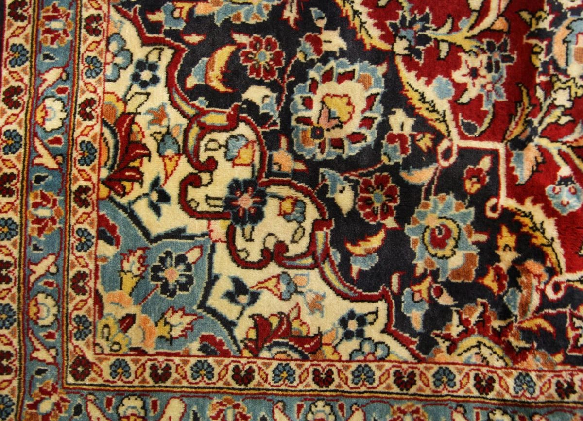 Dywan perski - Keshan - 354 x 258 cm - czerwony