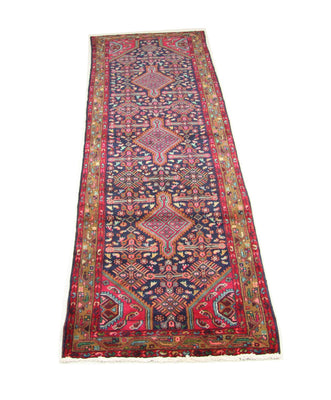 Biegacz Perski dywan - Nomadyczny - 336 x 110 cm - niebieski