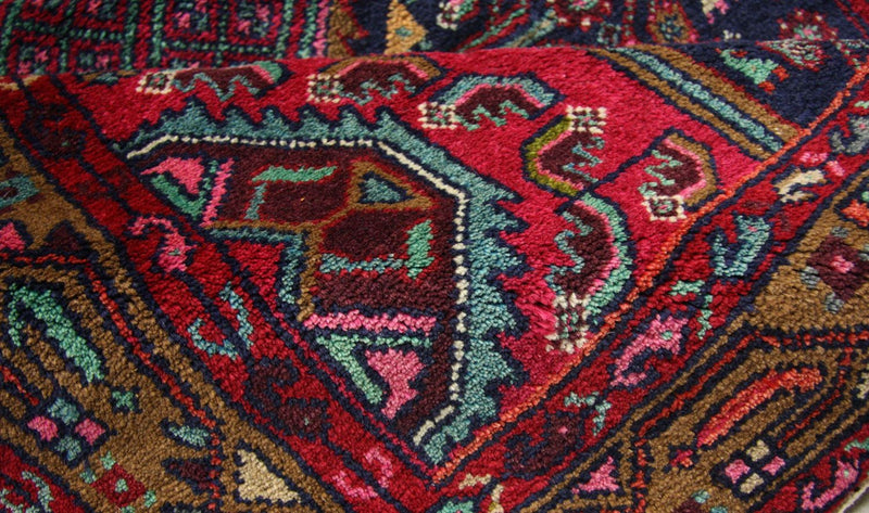 Biegacz Perski dywan - Nomadyczny - 336 x 110 cm - niebieski