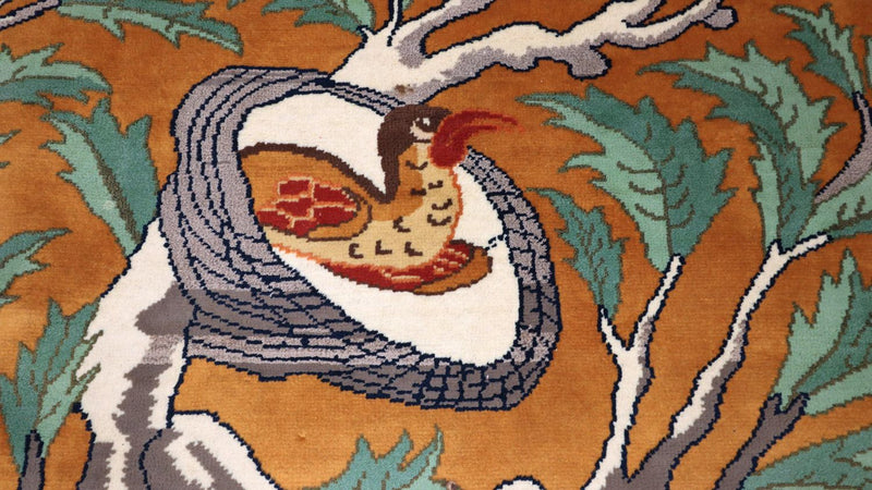 Perski dywan - Nomadyczny - 388 x 275 cm - brązowy