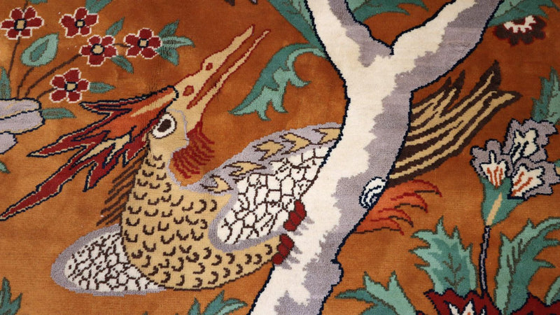 Perski dywan - Nomadyczny - 388 x 275 cm - brązowy