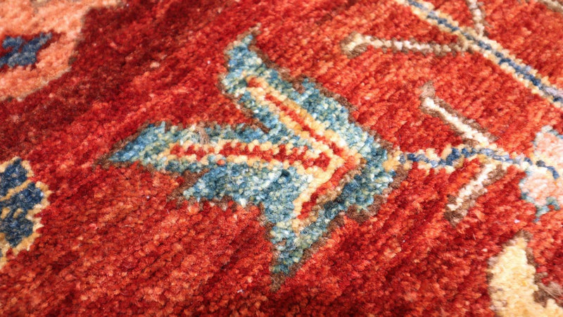 Dywan Zieglera - 376 x 296 cm - czerwony