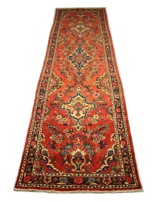 Biegacz Perski dywan - Nomadyczny - 453 x 113 cm - czerwony