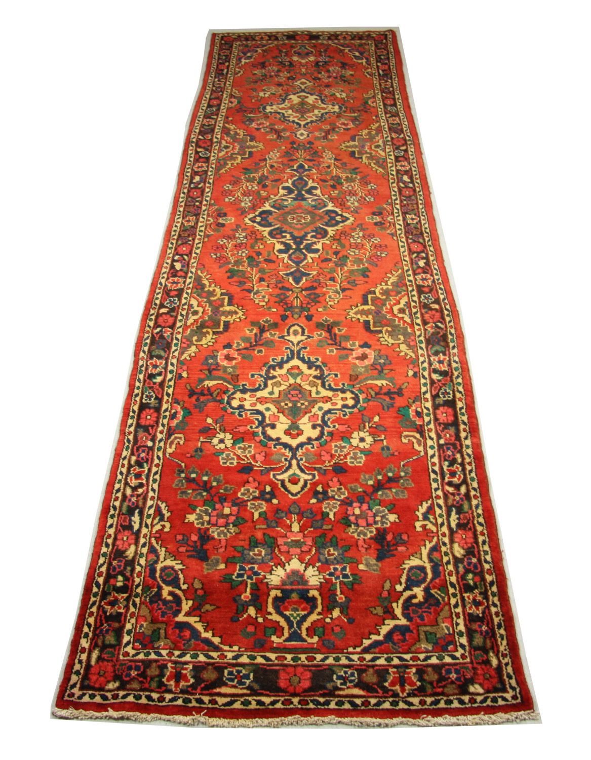Biegacz Perski dywan - Nomadyczny - 453 x 113 cm - czerwony
