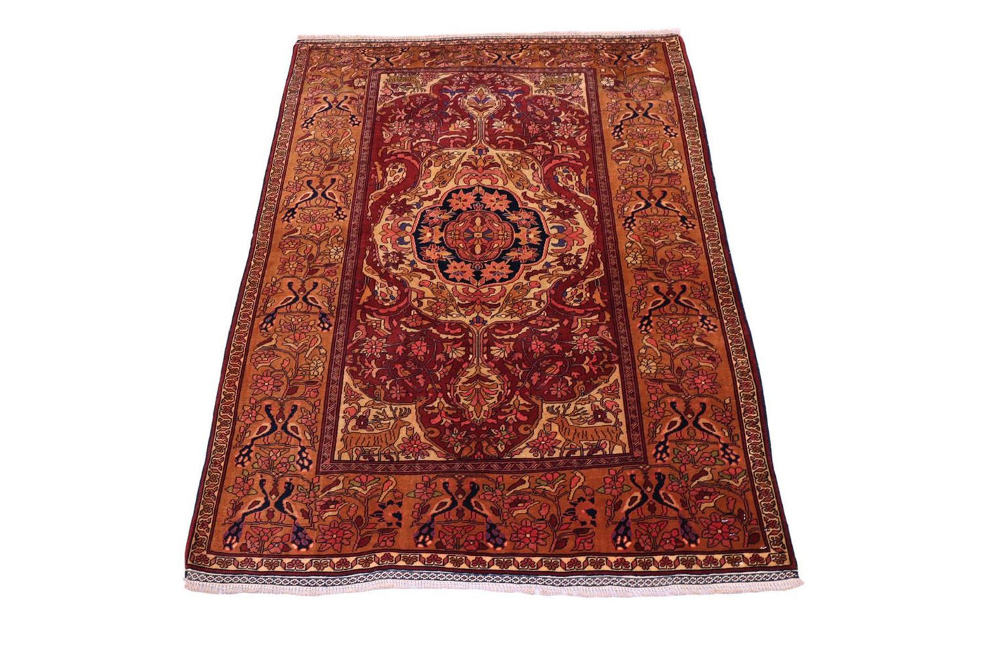 Jedwab afgański Dywan 154x115cm - Dywan orientalny