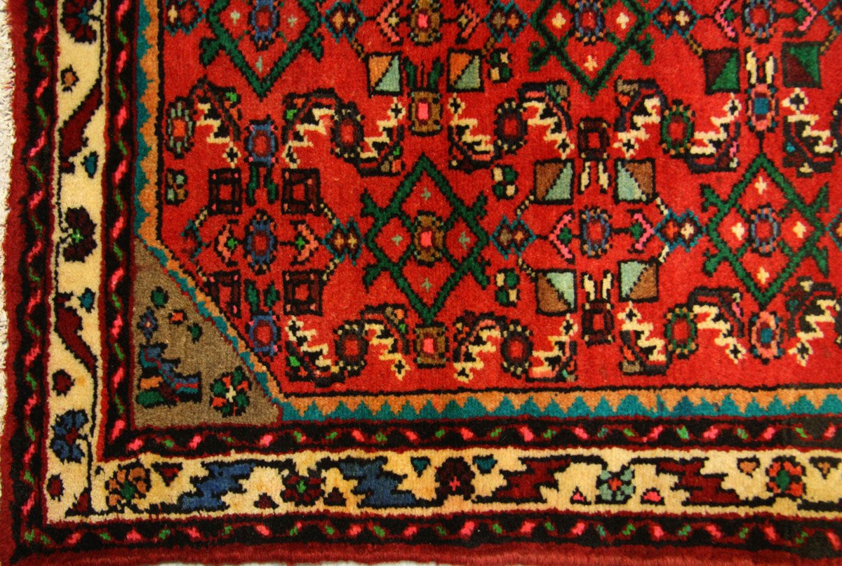 Biegacz Perski dywan - Nomadyczny - 387 x 80 cm - czerwony