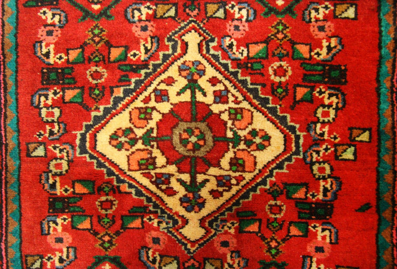 Biegacz Perski dywan - Nomadyczny - 367 x 80 cm - czerwony