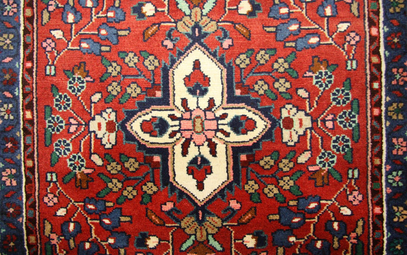 Biegacz Perski dywan - Nomadyczny - 385 x 89 cm - czerwony