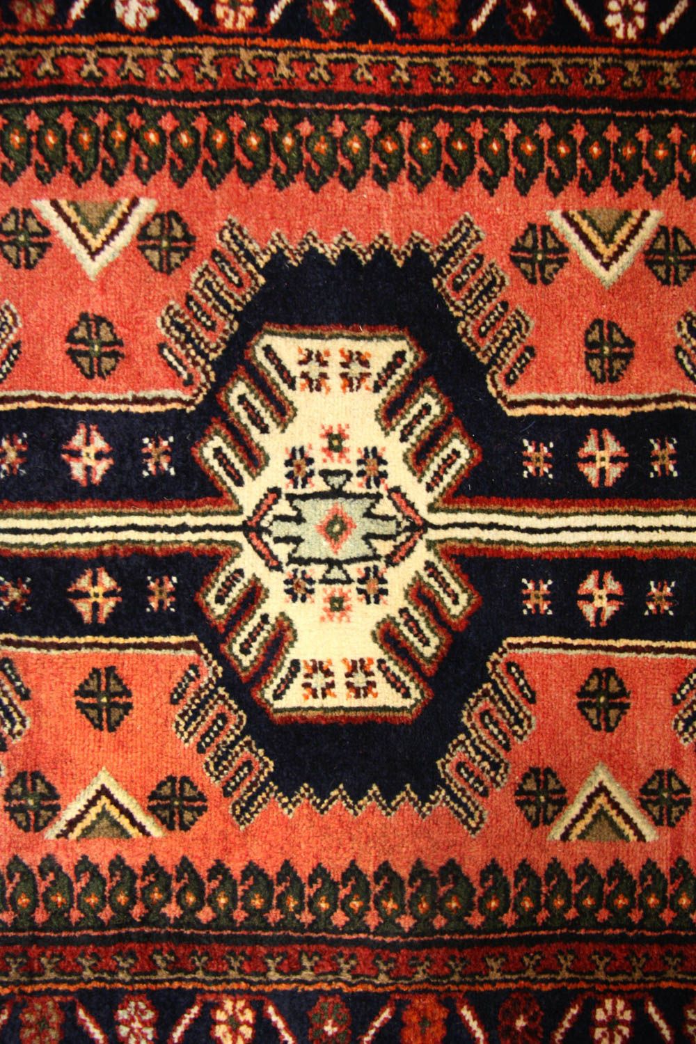 Biegacz Perski dywan - Nomadyczny - 385 x 84 cm - czerwony