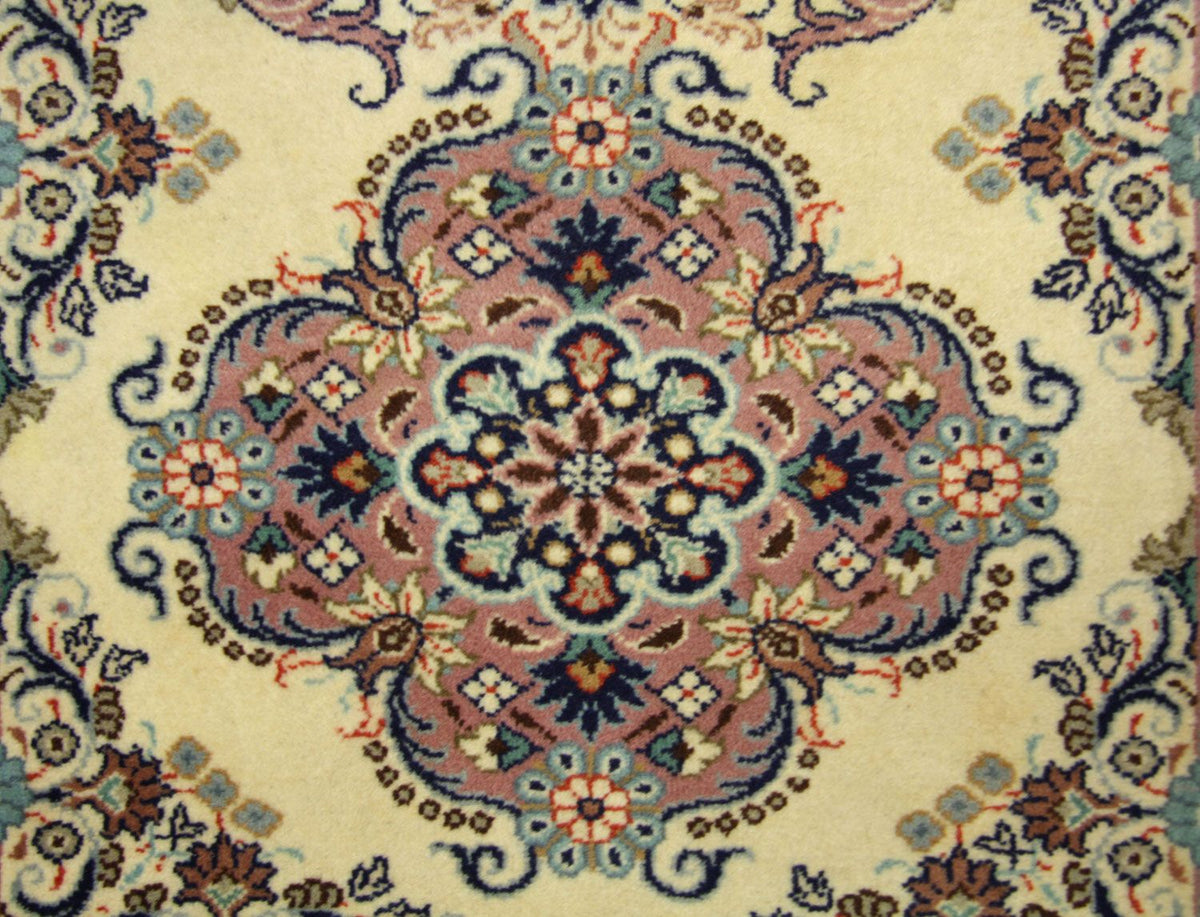 Biegacz Dywan perski - Keshan - 300 x 82 cm - niebieski