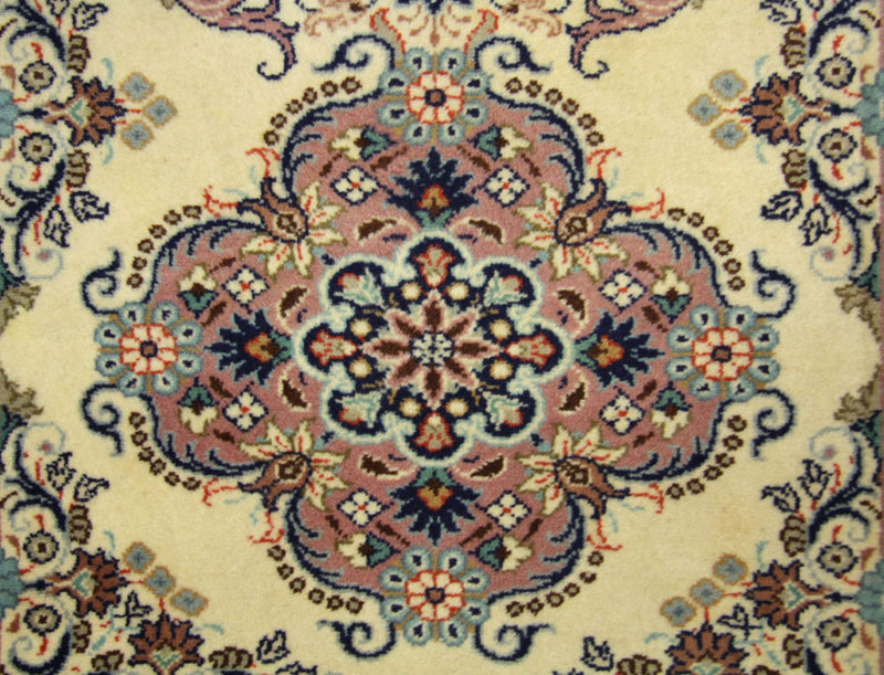 Biegacz Dywan perski - Keshan - 300 x 82 cm - niebieski