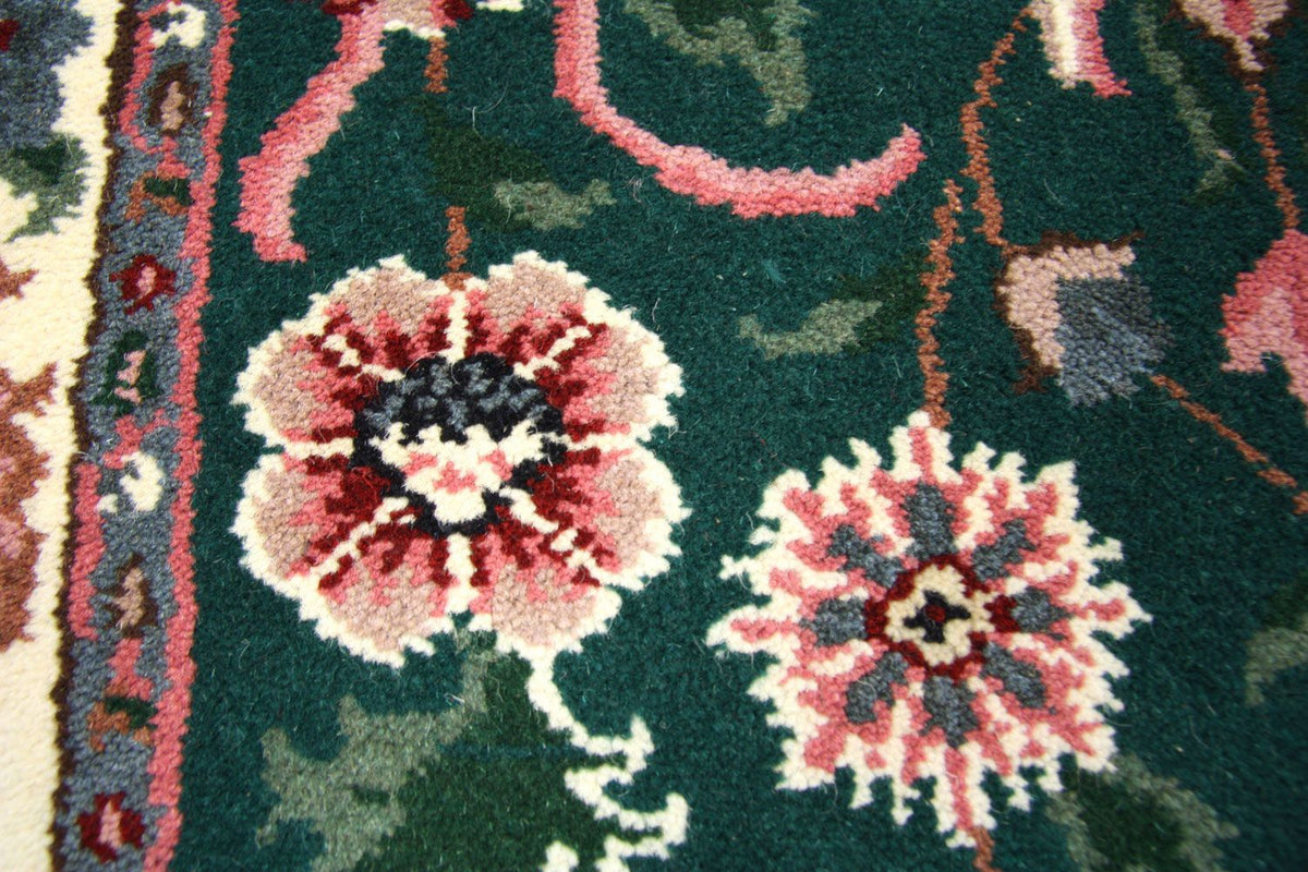 Biegacz Dywan perski - Bijar - 303 x 78 cm - niebieski